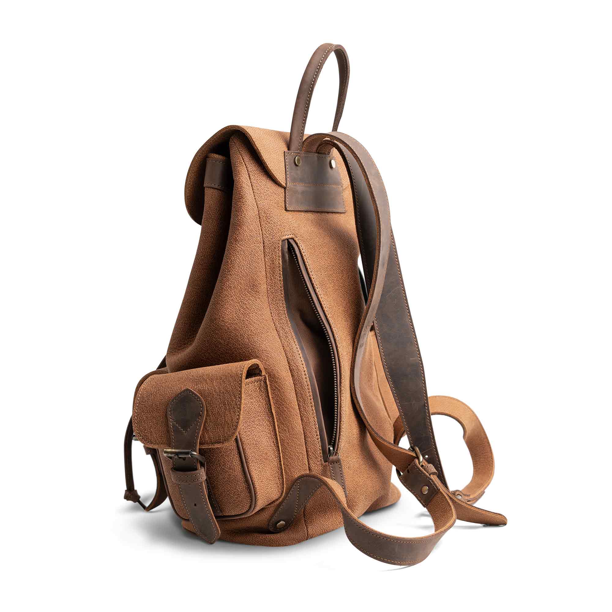 McHenry | Leather Backpack | Tobacco - Image 2
