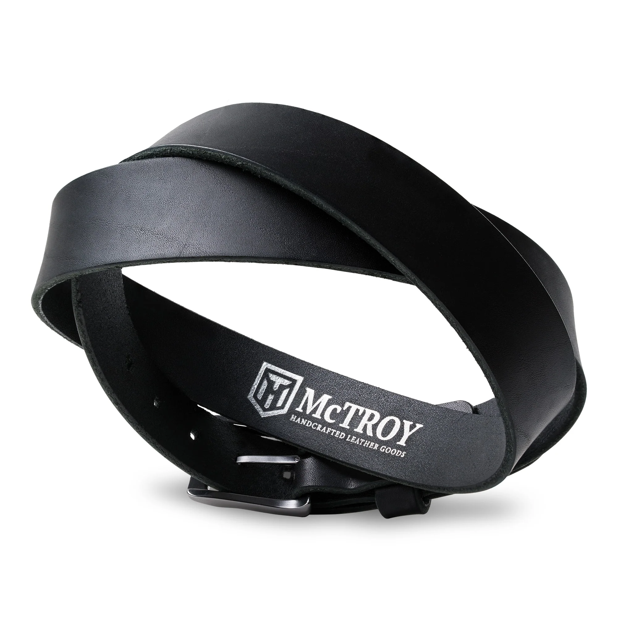 McTroy | Leather Belt | Black - Image 3