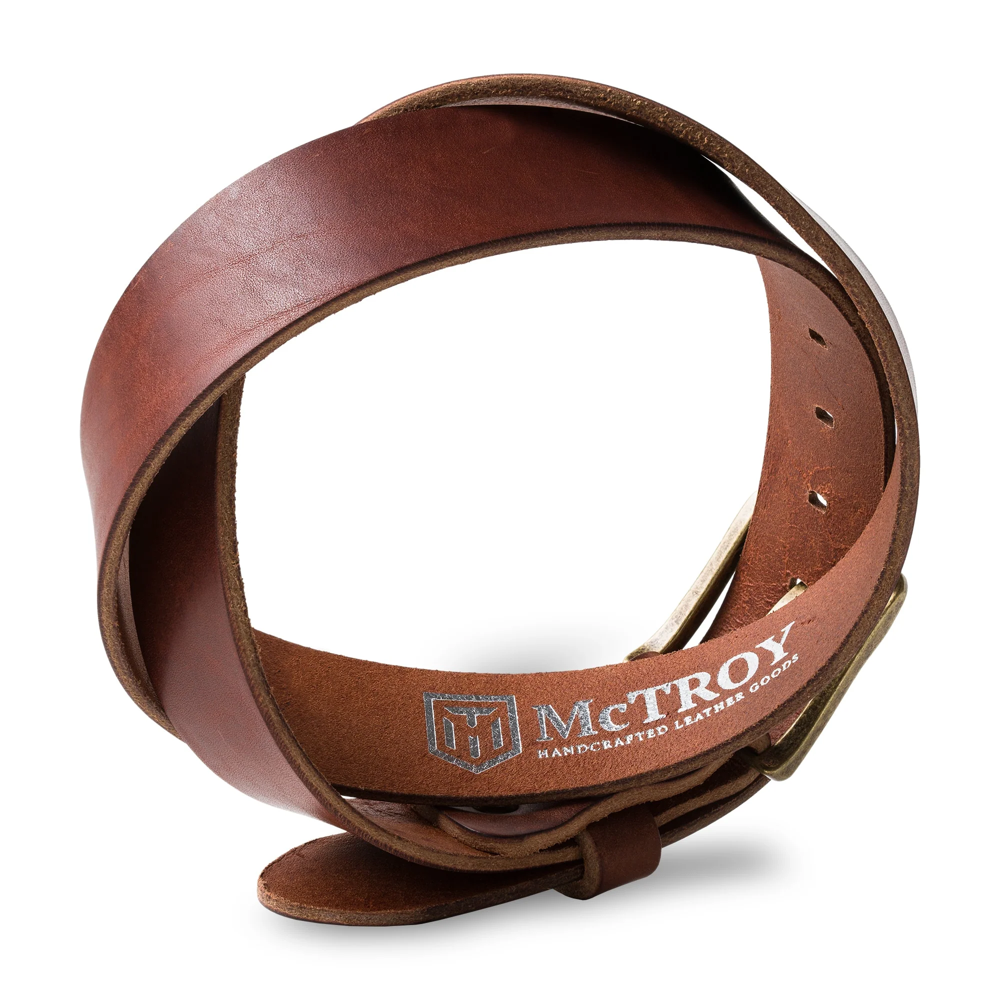 McTroy | Leather Belt | Rustic Brown - Image 5