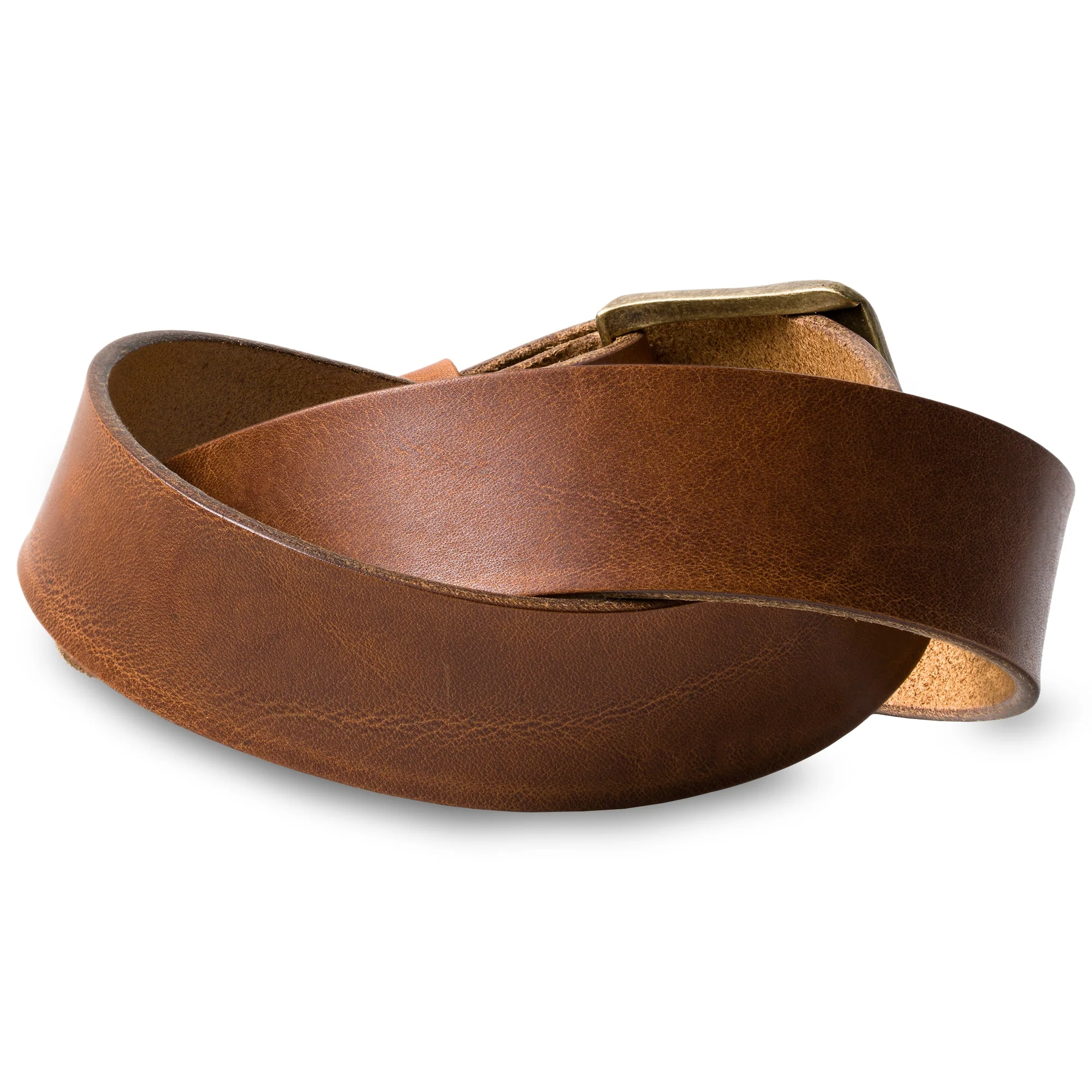 McTroy | Leather Belt | Saddle Brown - Image 3