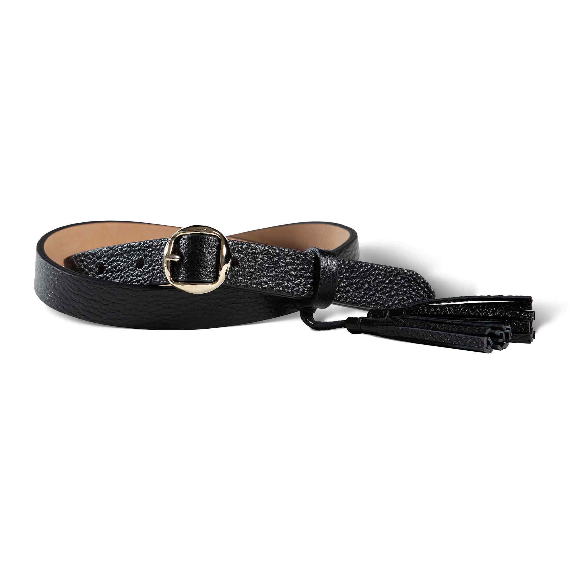 Womens Leather Belt | Melody | Raven - Image 3