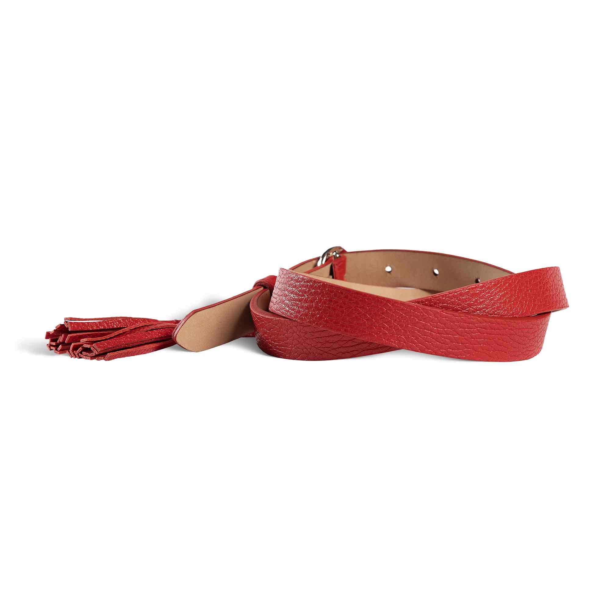 Womens Leather Belt | Melody | Cardinal - Image 4
