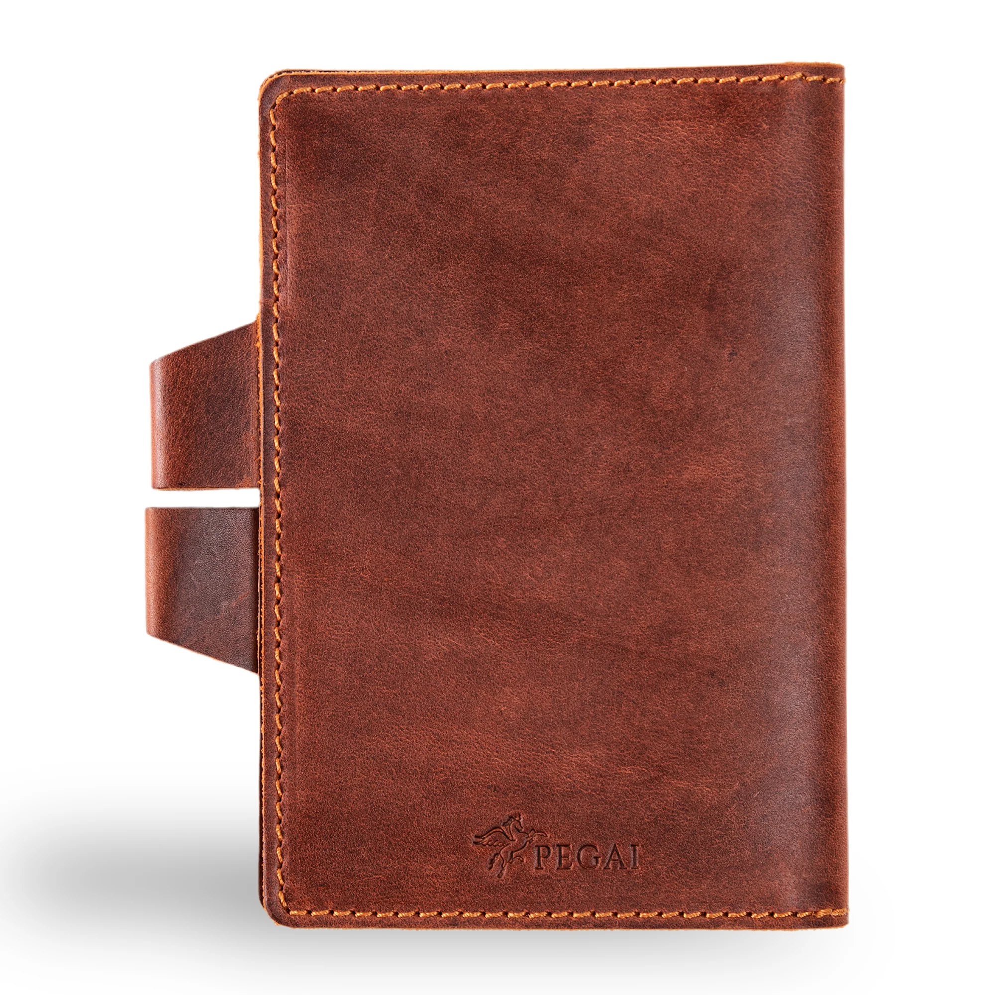 Mood | Leather Notebook Cover | Brick Brown - Image 5