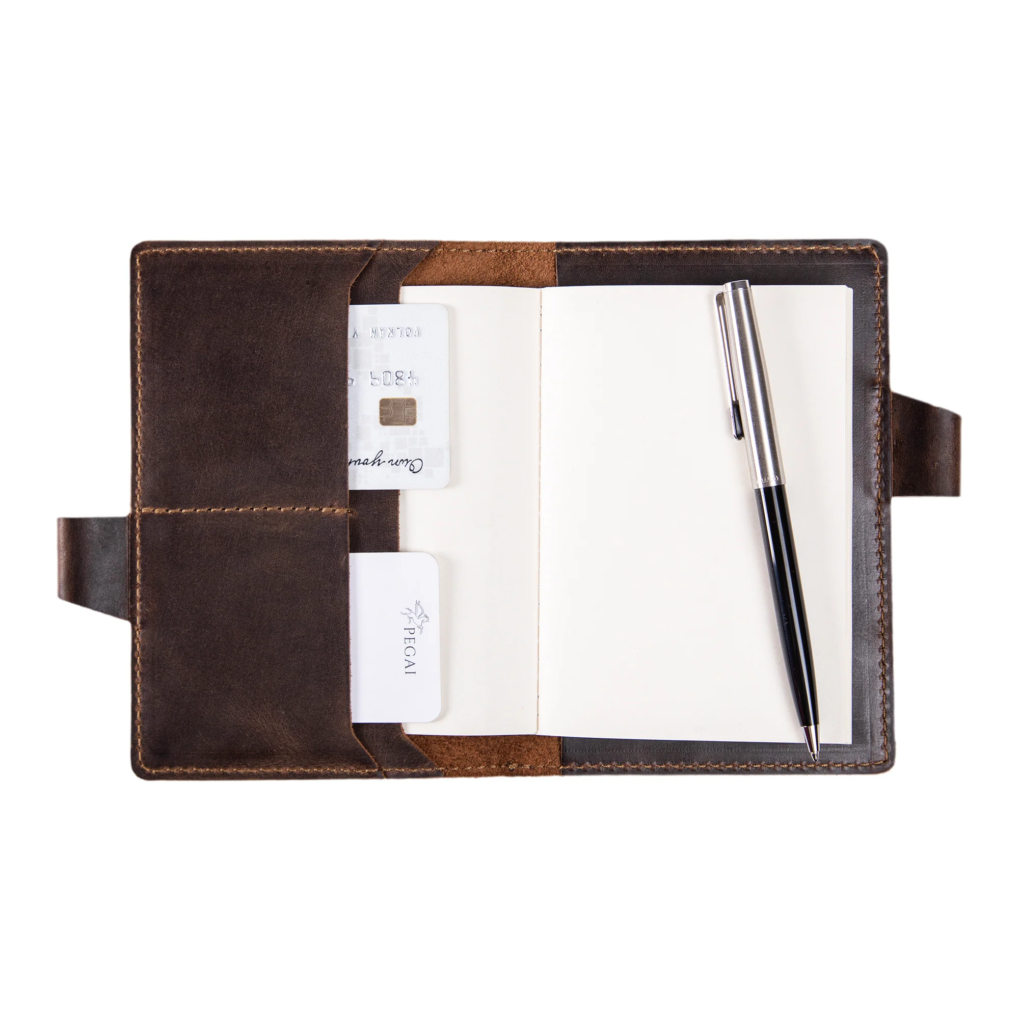 Mood | Leather Notebook Cover | Dark Brown - Image 3