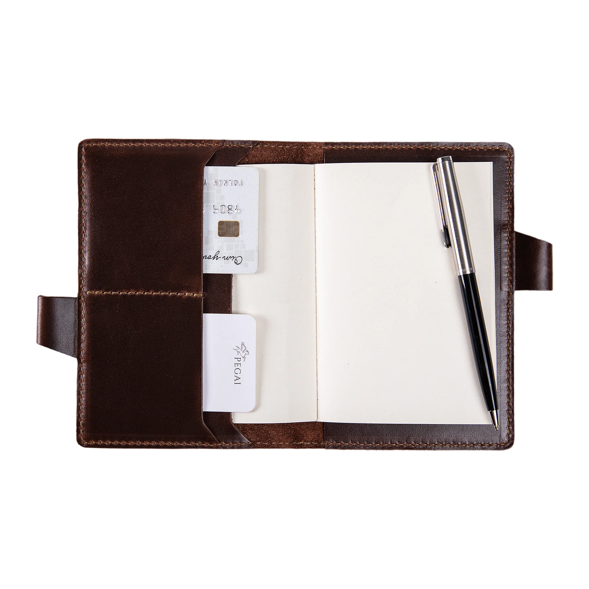 Mood | Leather Notebook Cover | Mocha Brown - Image 3