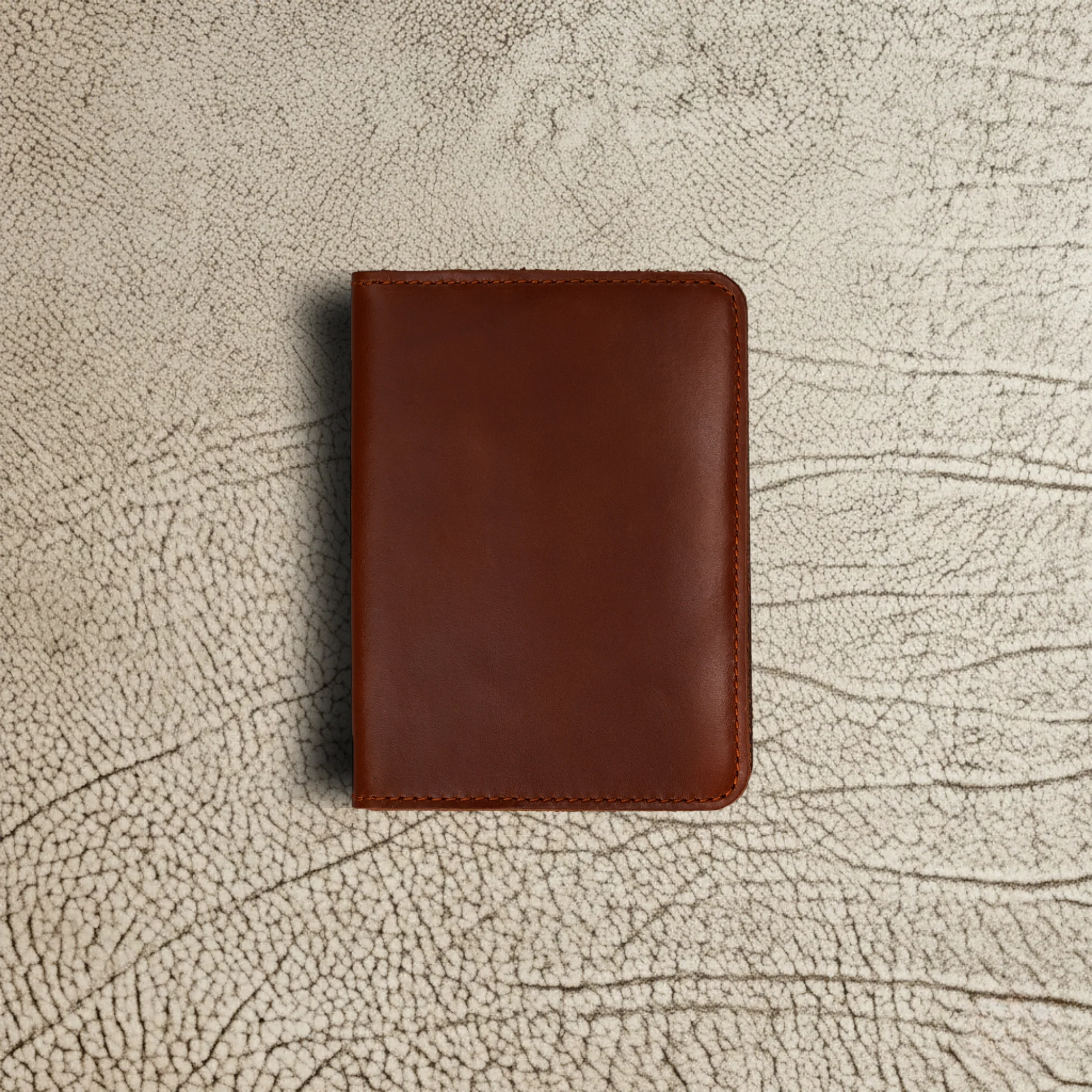 Pike Leather Passport Wallet | Dual Tone Whiskey
