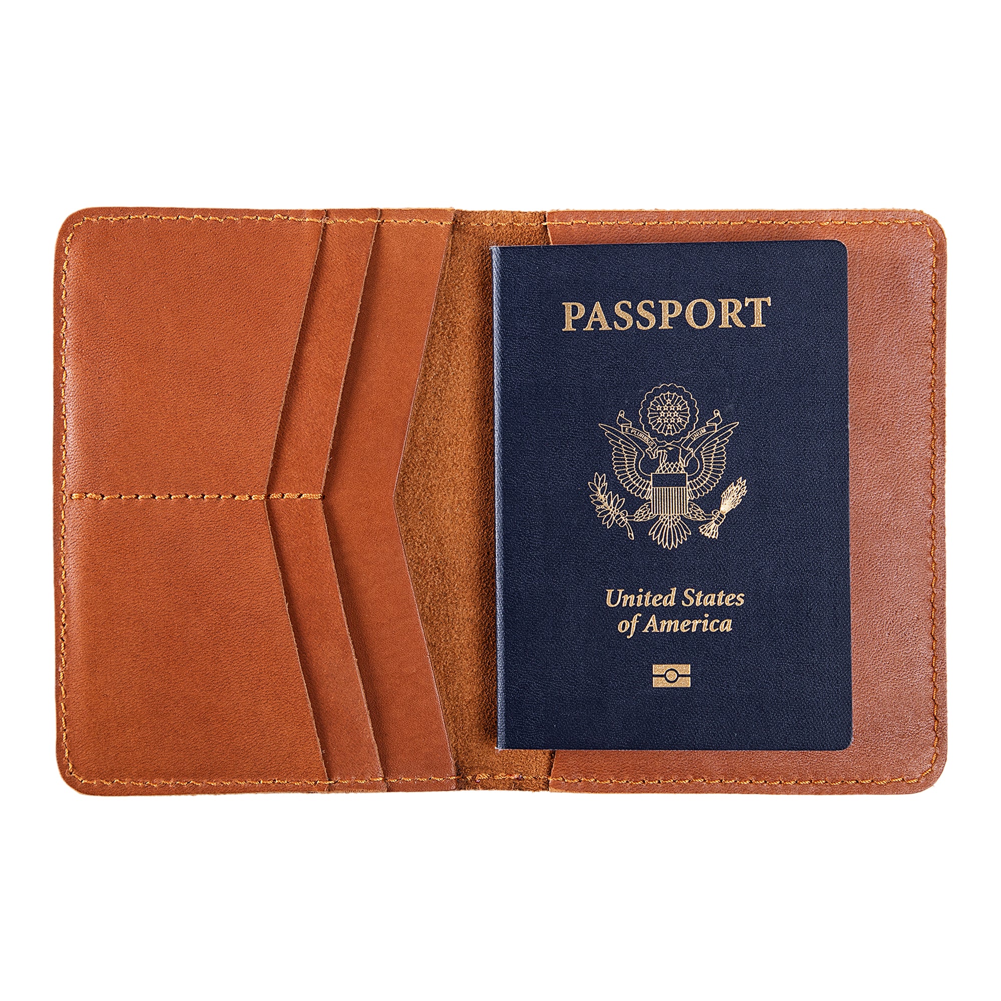 Pike | Passport Wallet | Cognac - Image 2