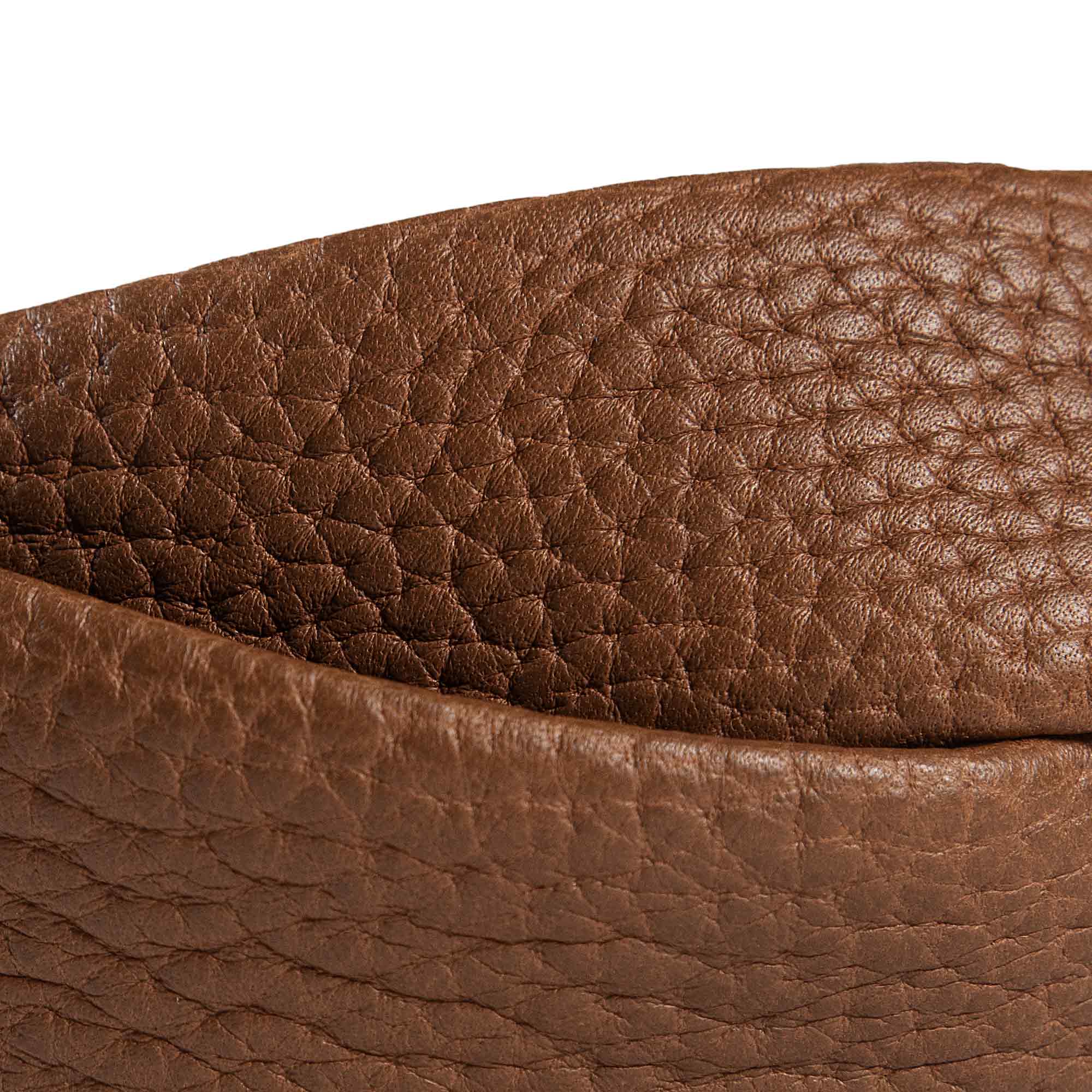 Mens Fashion Leather Belt | Preston | Caramel - Image 5