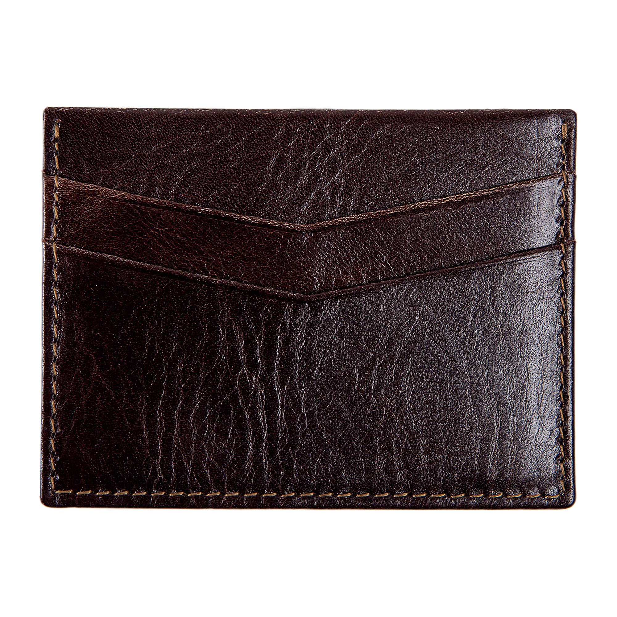 Ricky | Italian Leather Card Holder | Dark Brown - Image 4