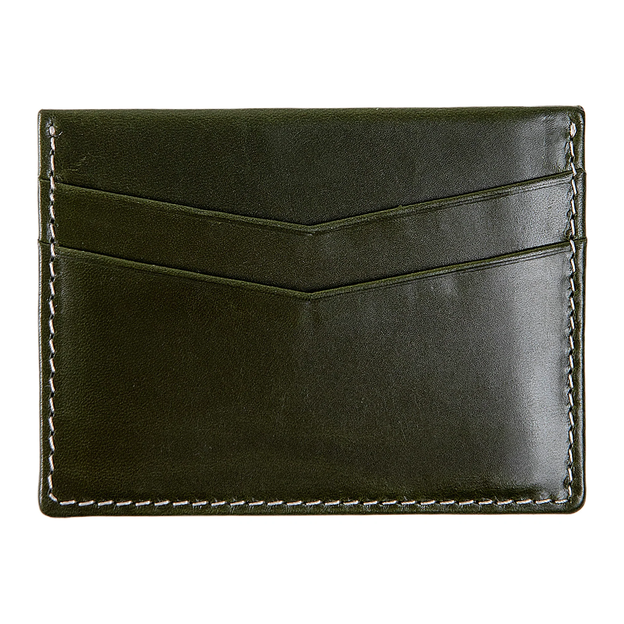Ricky | Italian Leather Card Holder | Algea Green - Image 4
