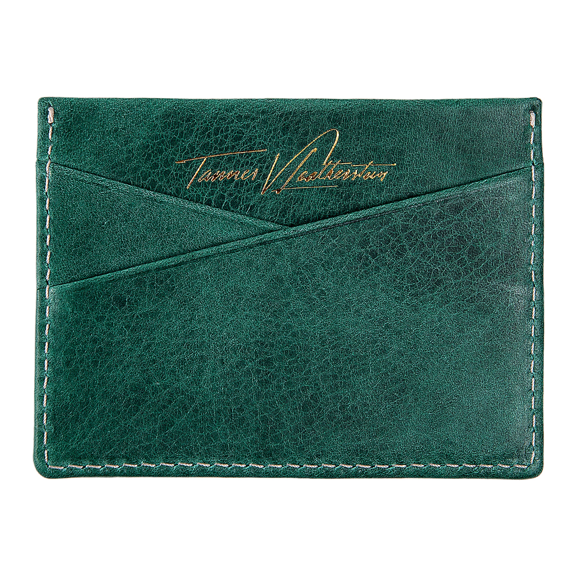 Ricky | Italian Leather Card Holder | Green - Image 4
