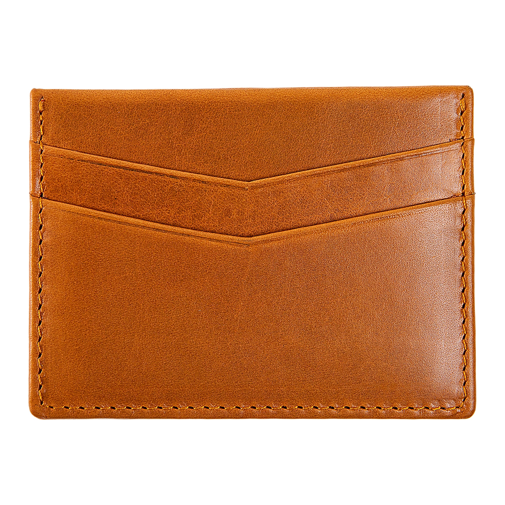 Ricky | Italian Leather Card Holder | Mustard - Image 4