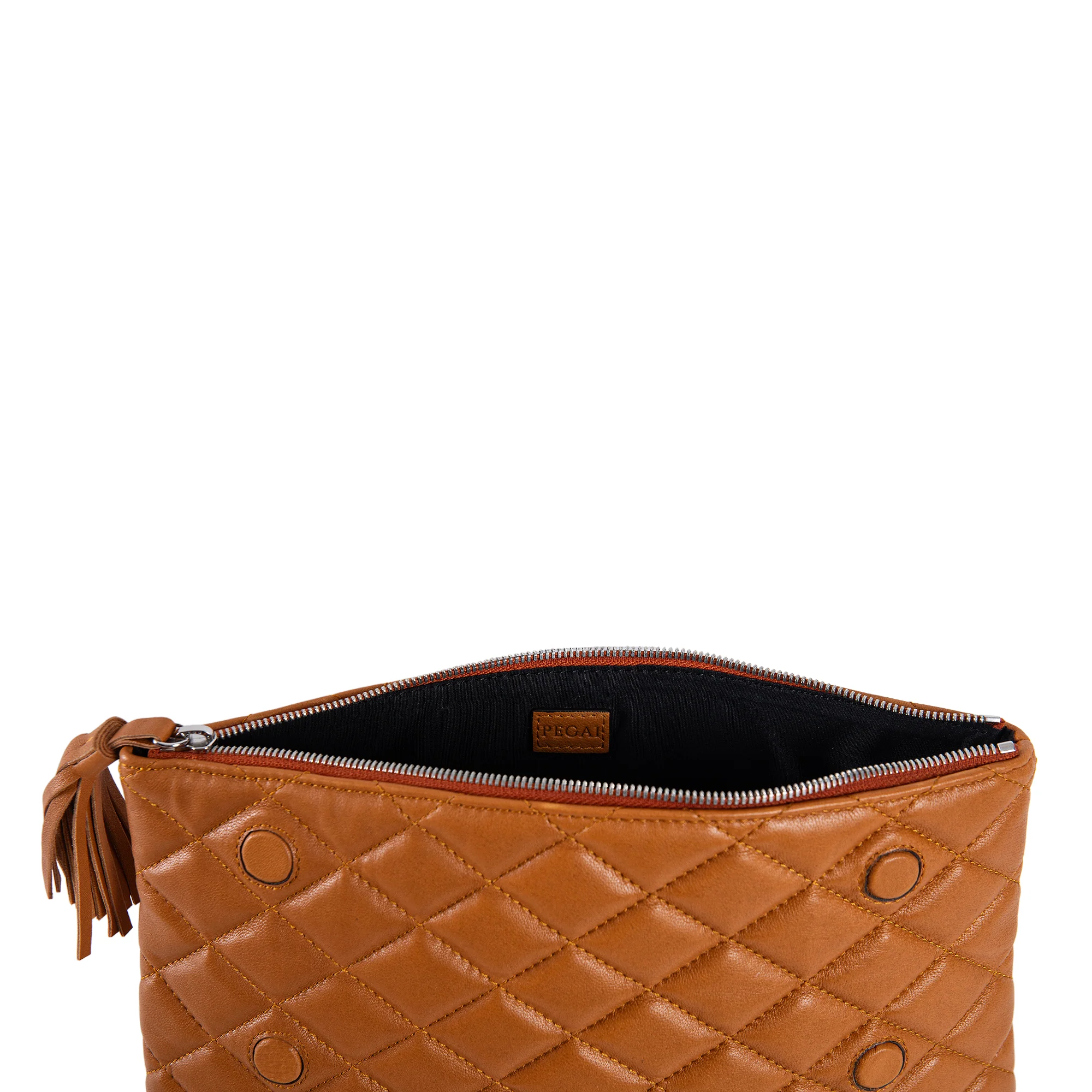 Sandy | Flap Clutch Handbag | Mustard - Image 3