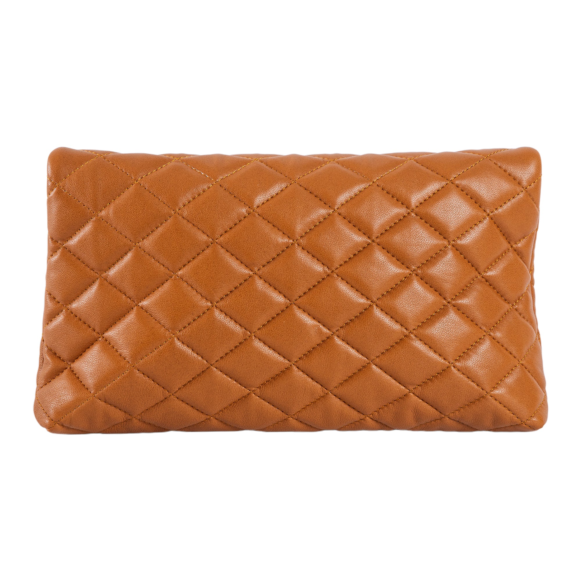 Sandy | Flap Clutch Handbag | Mustard - Image 7