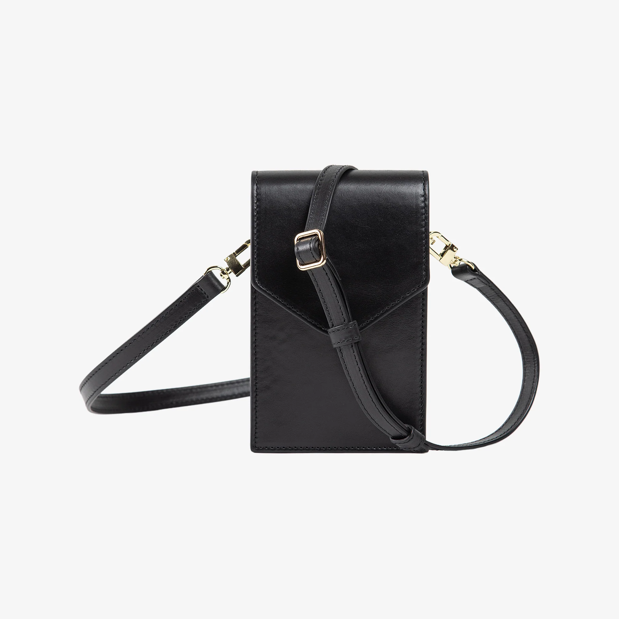 Sofia | Crossbody Cell Phone Bag | Black - Image 3