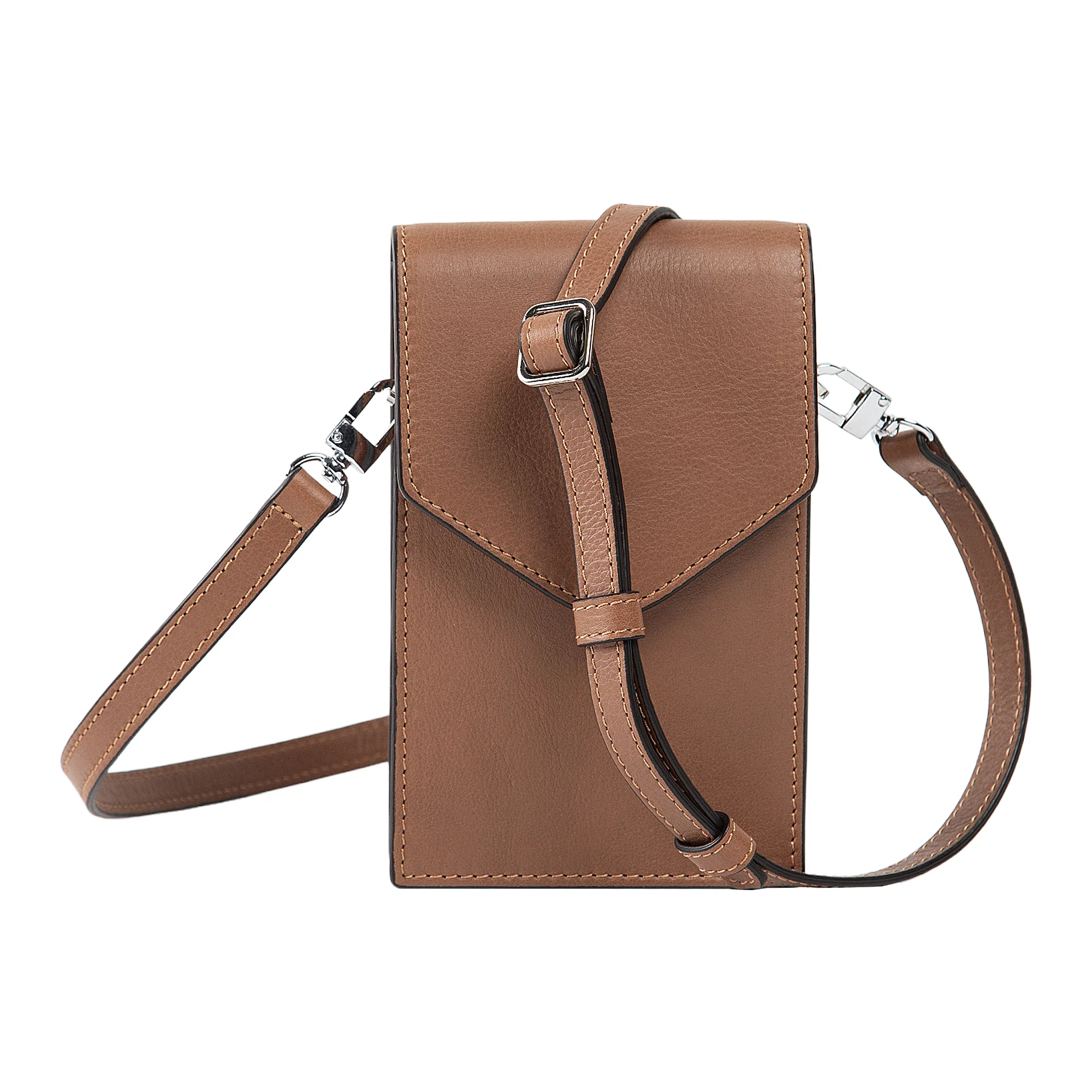 Sofia | Crossbody Cell Phone Bag | brown - Image 3