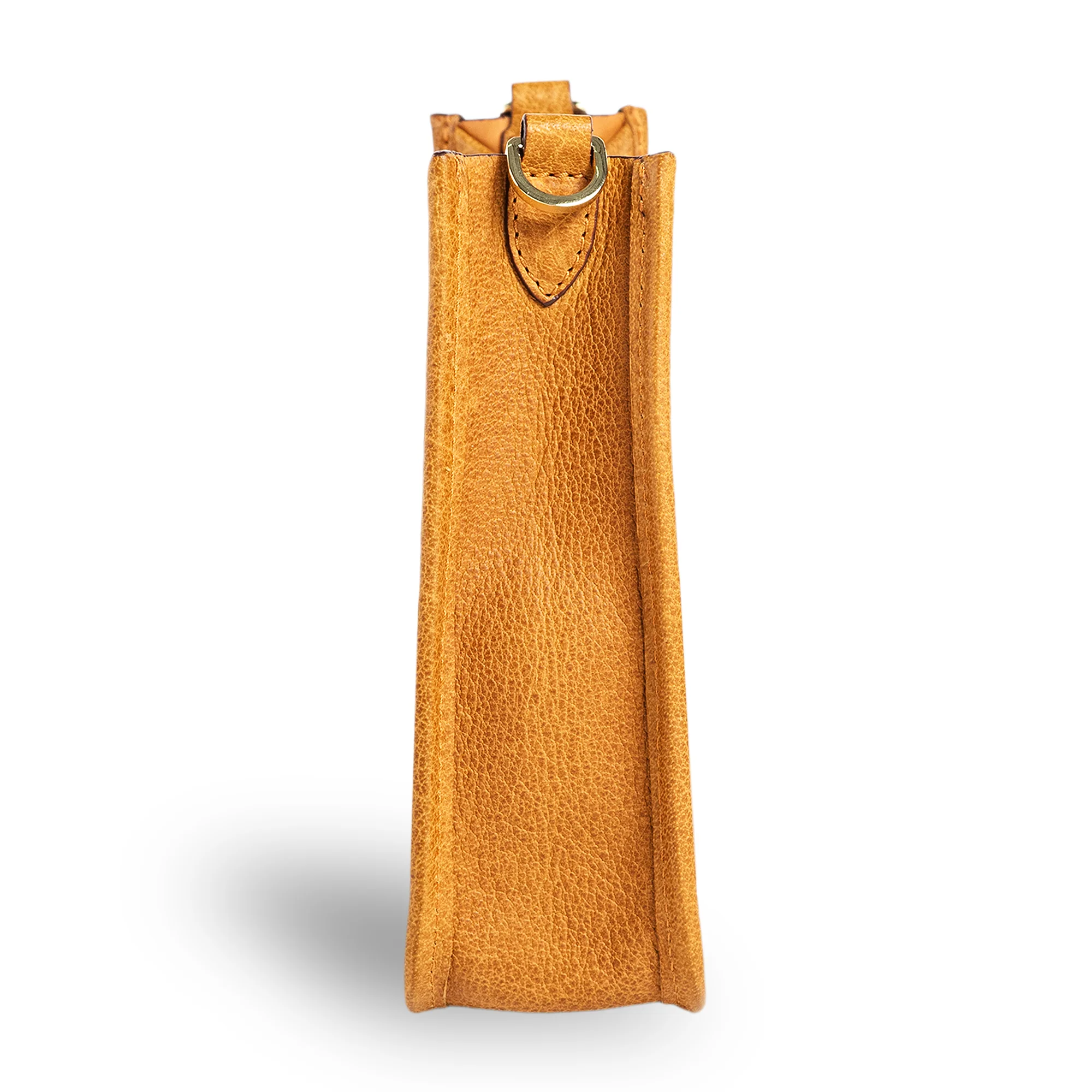 Spring | Hobo Crossbody Bag | Cinnamon w/ Gold Hardware - Image 3
