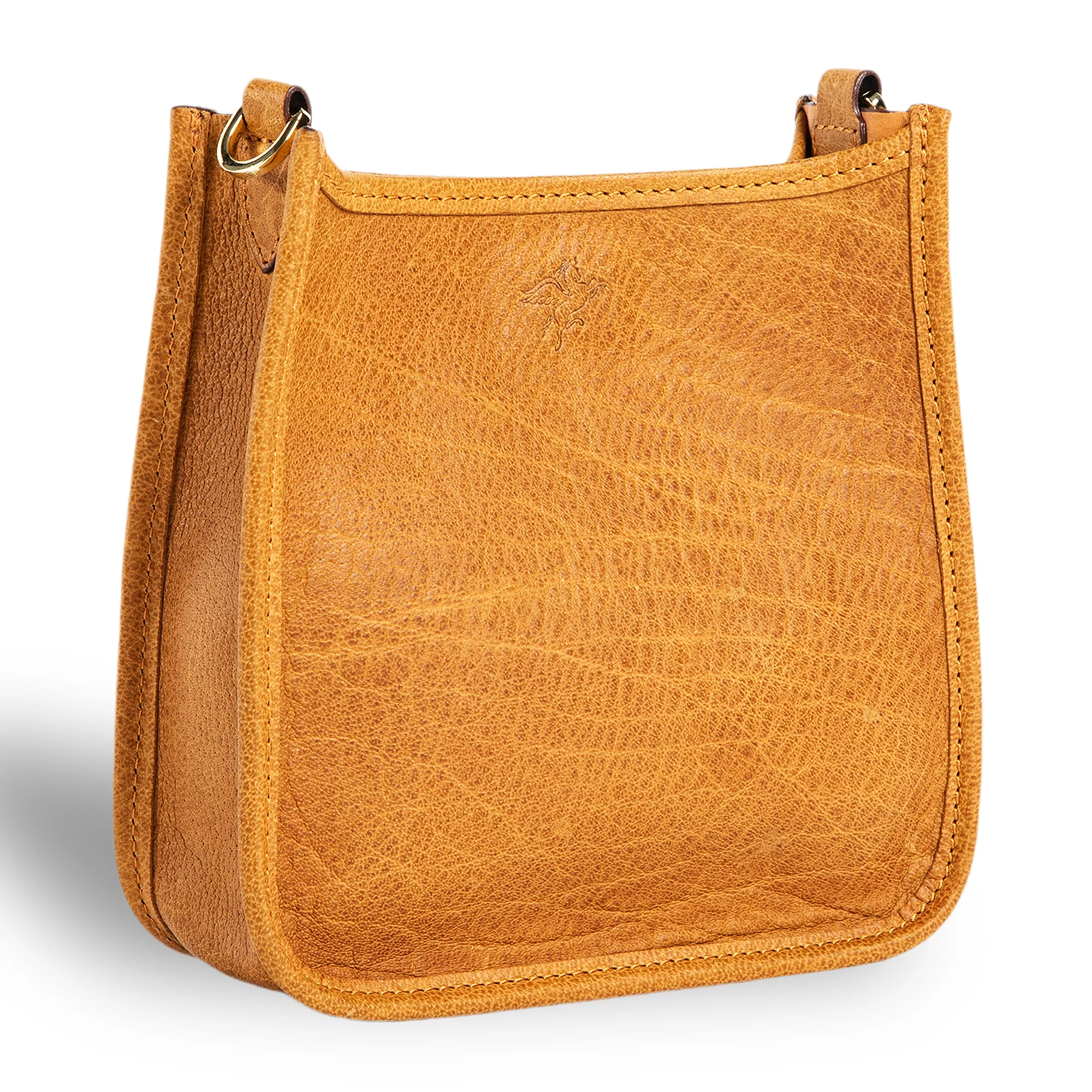 Spring | Hobo Crossbody Bag | Cinnamon w/ Gold Hardware - Image 6