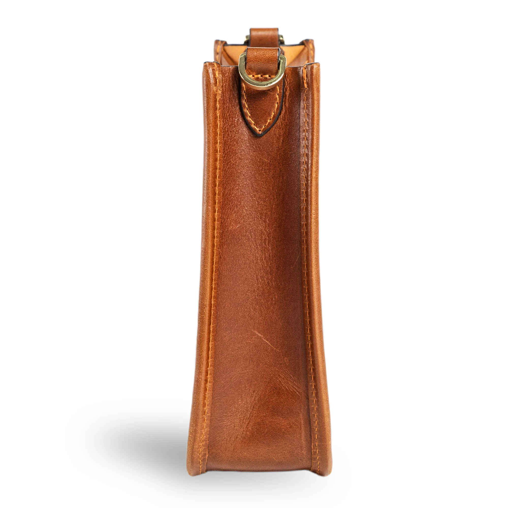 Spring | Hobo Crossbody Bag | Taba Brown w/ Gold Hardware - Image 3