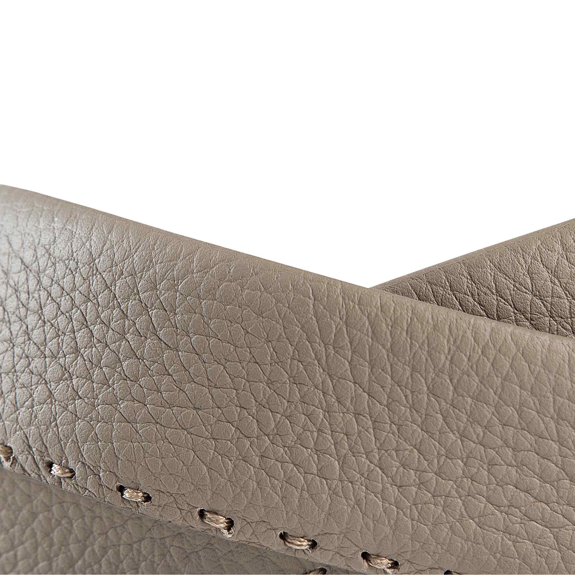 Mens Fashion Leather Belt | Sylvan | Ash - Image 5