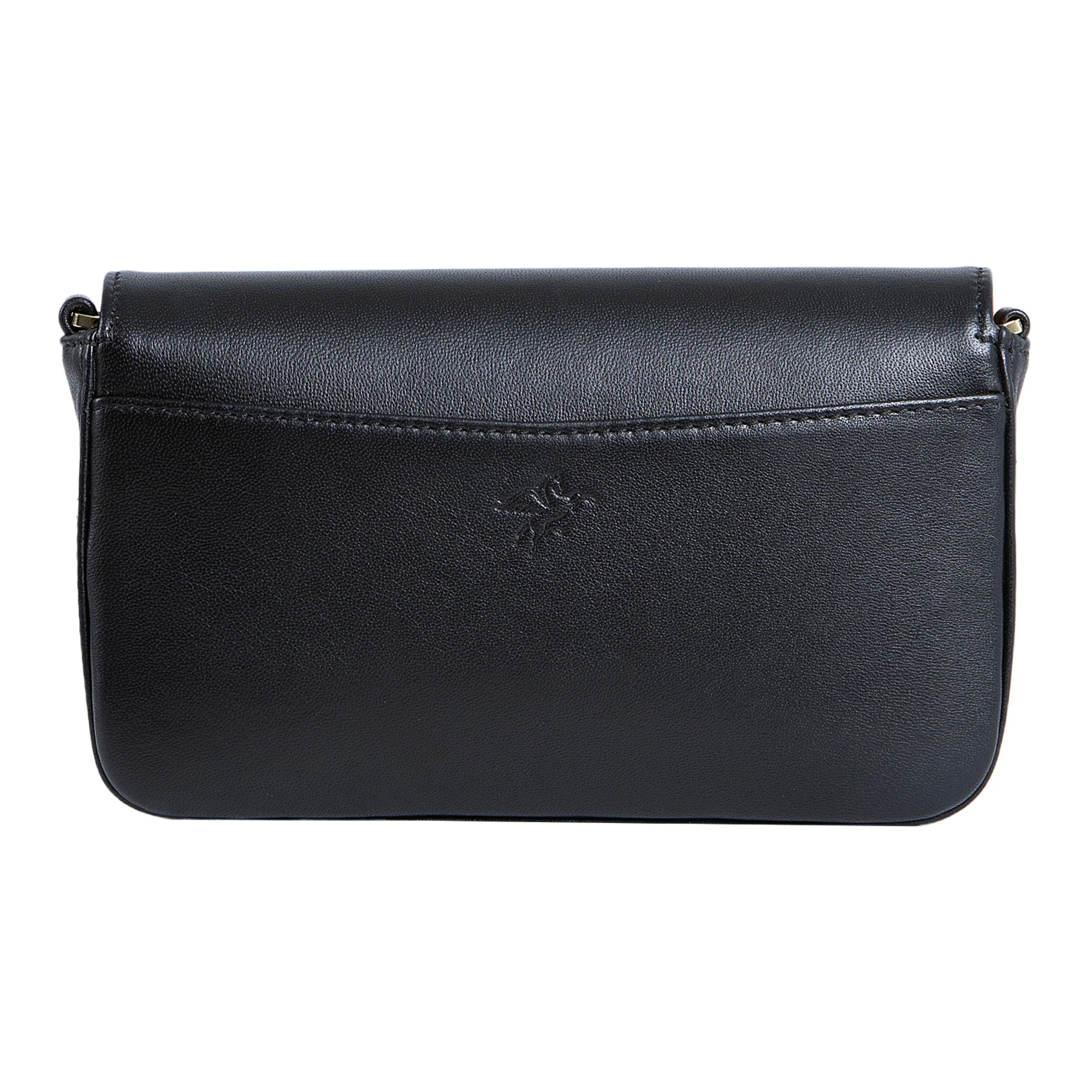 Viola | Clutch Crossbody Bag w/ Slim Wallet | Black - Image 8