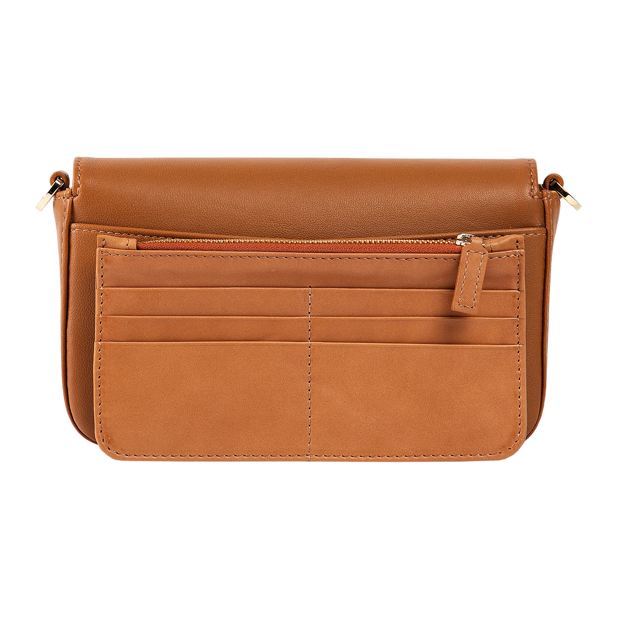 Viola | Clutch Crossbody Bag w/ Slim Wallet | Mustard - Image 5