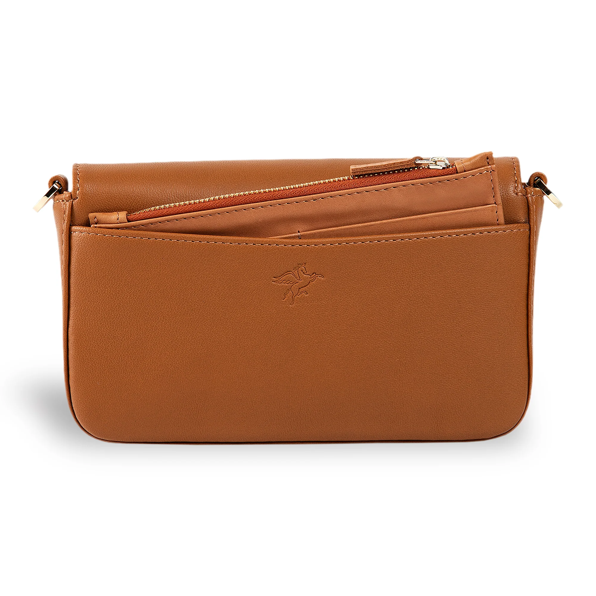 Viola | Clutch Crossbody Bag w/ Slim Wallet | Mustard - Image 7