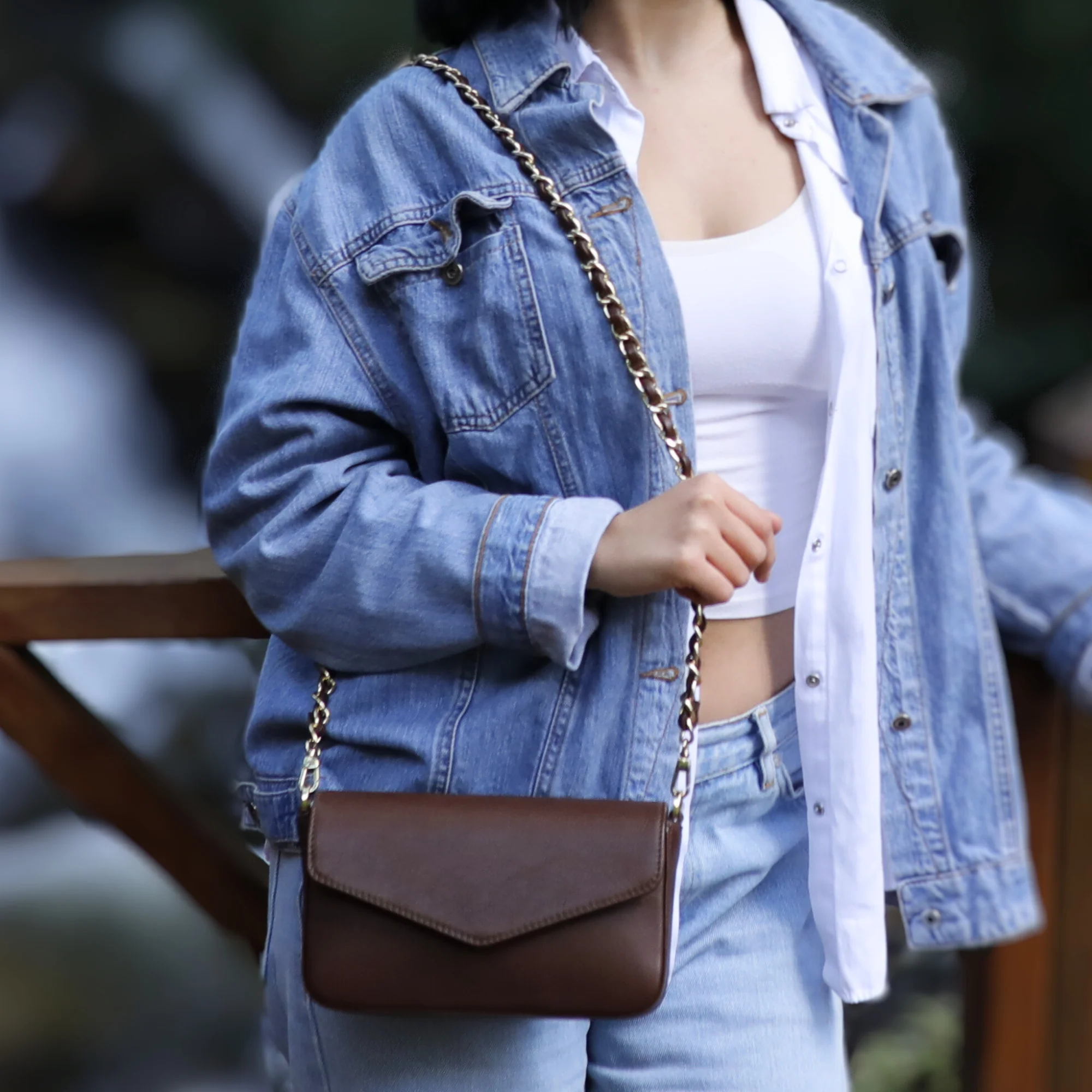 Viola | Clutch Crossbody Bag w/ Slim Wallet | Myra Brown - Image 2