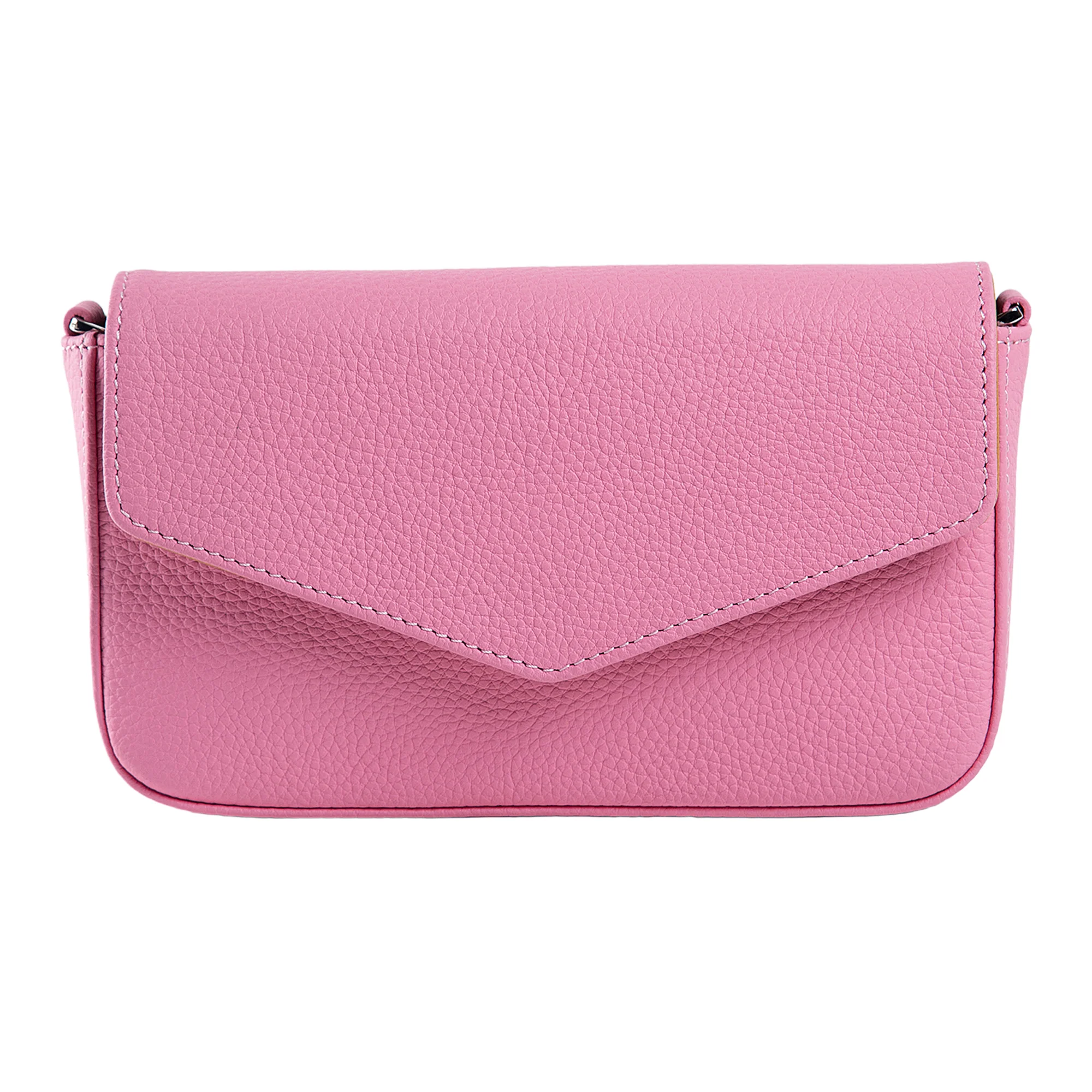 Viola | Clutch Crossbody Bag w/ Slim Wallet | Pink - Image 3
