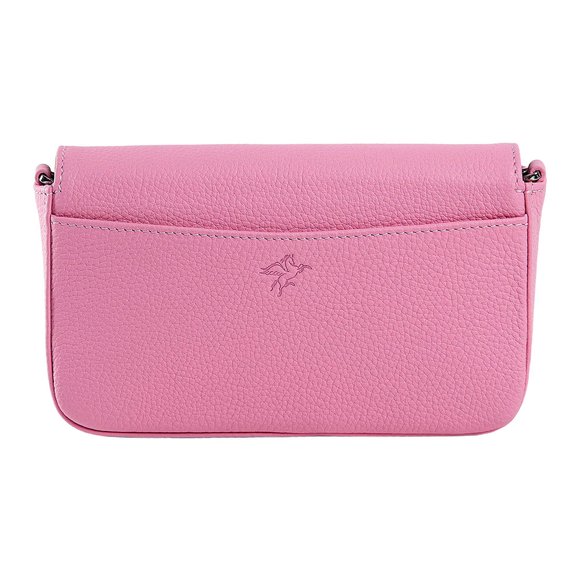Viola | Clutch Crossbody Bag w/ Slim Wallet | Pink - Image 8