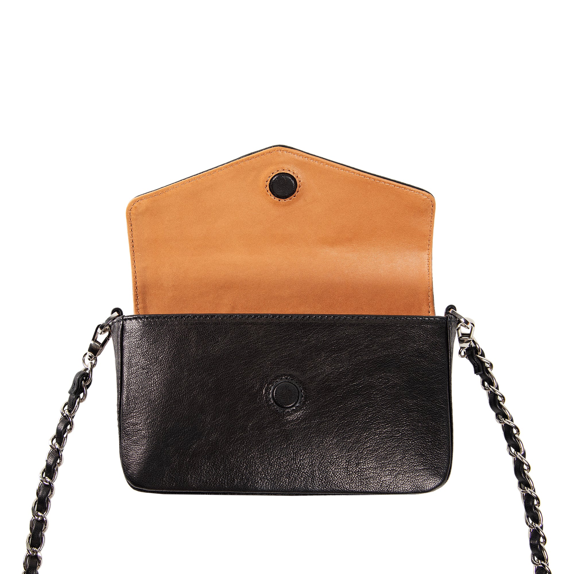 Viola | Clutch Crossbody Bag w/ Slim Wallet | Tatrus Black - Image 5
