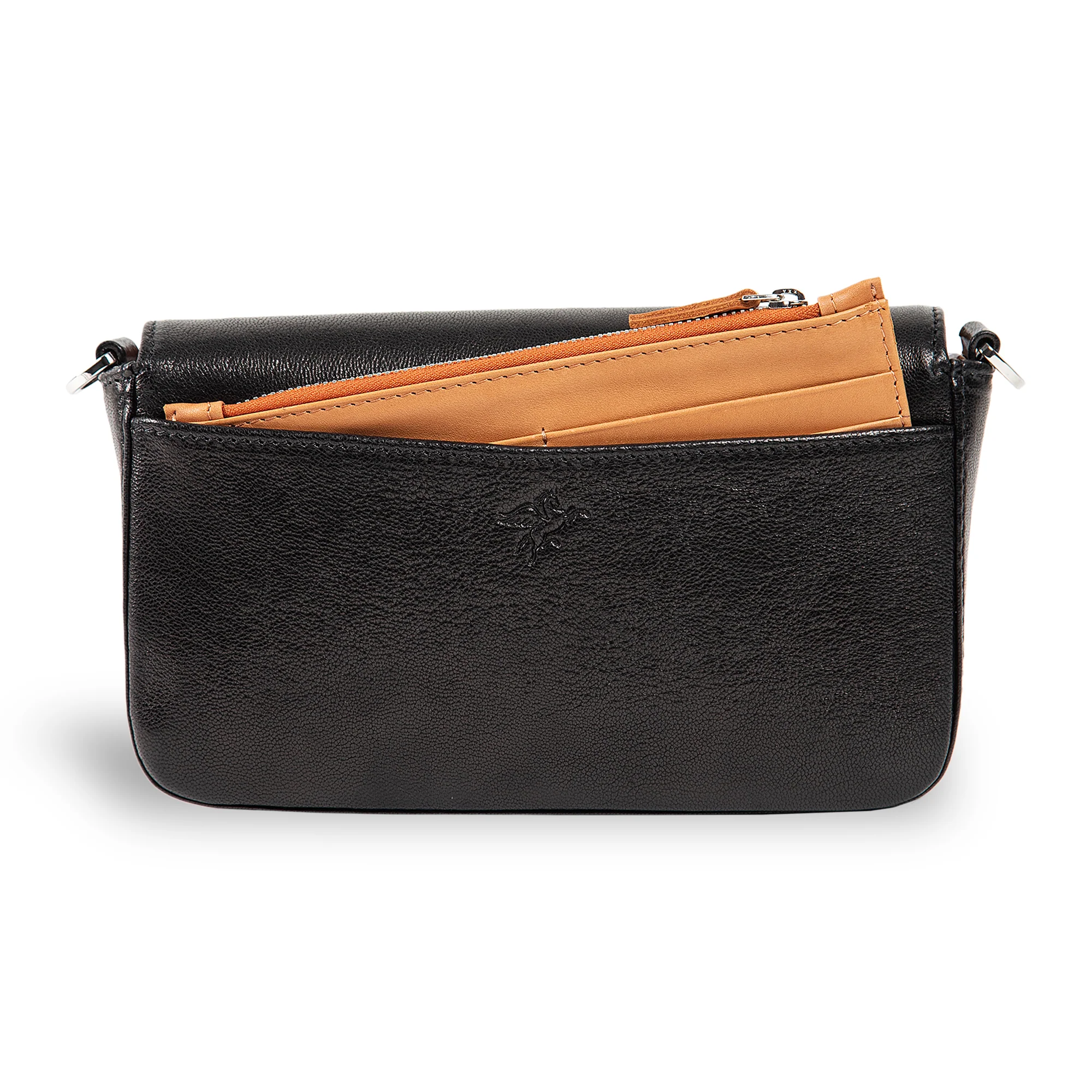 Viola | Clutch Crossbody Bag w/ Slim Wallet | Tatrus Black - Image 6