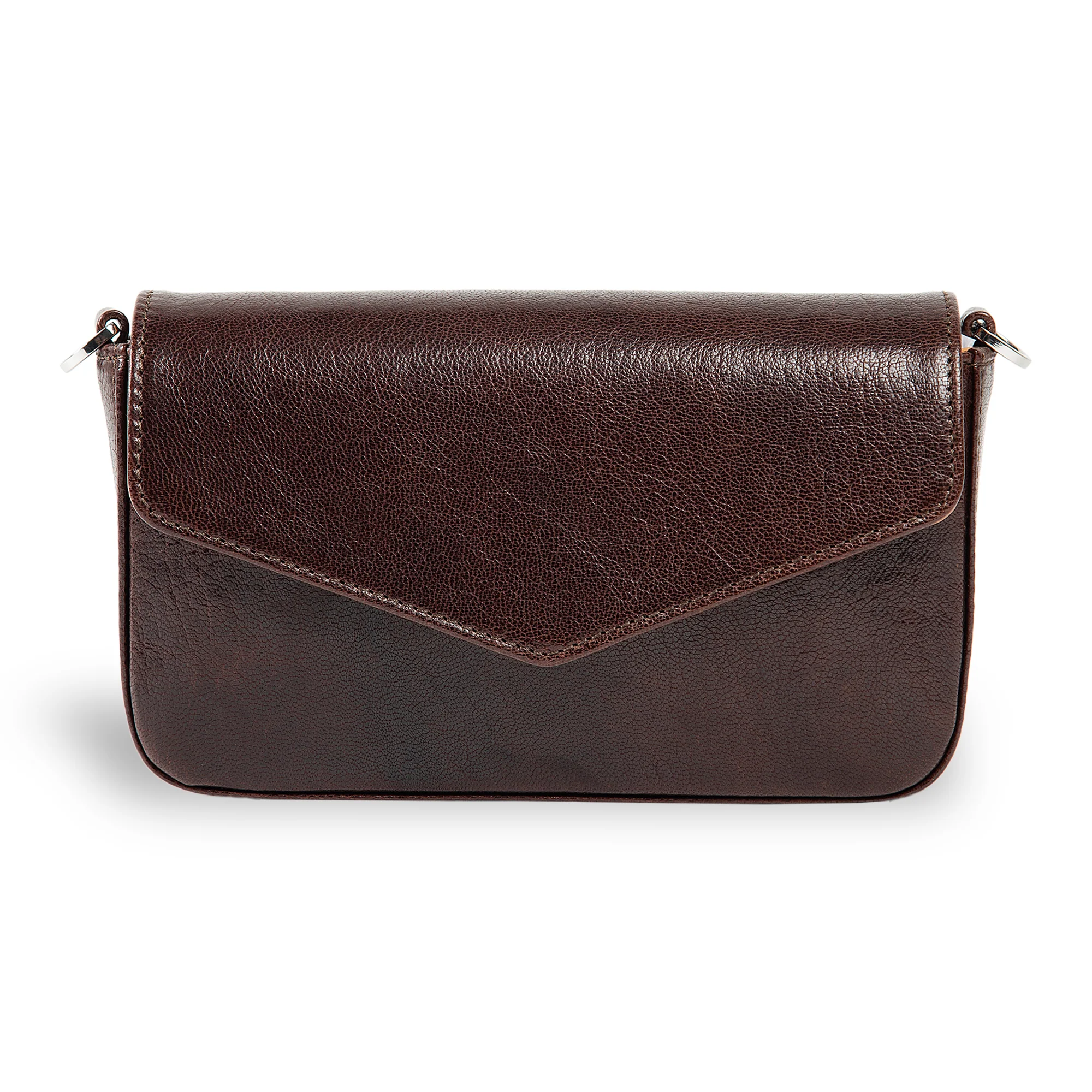 Viola | Clutch Crossbody Bag w/ Slim Wallet | Tatrus Brown - Image 3