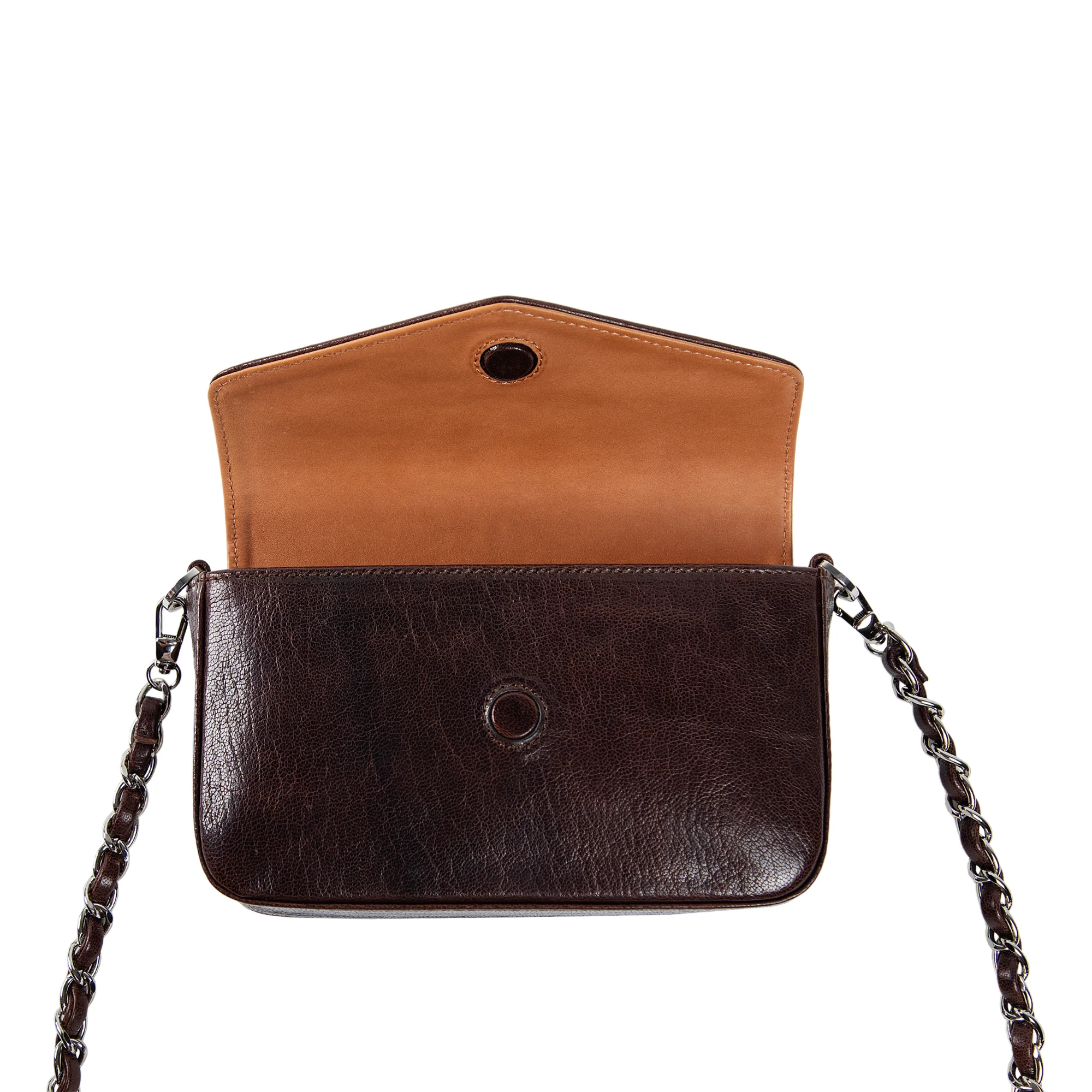 Viola | Clutch Crossbody Bag w/ Slim Wallet | Tatrus Brown - Image 5