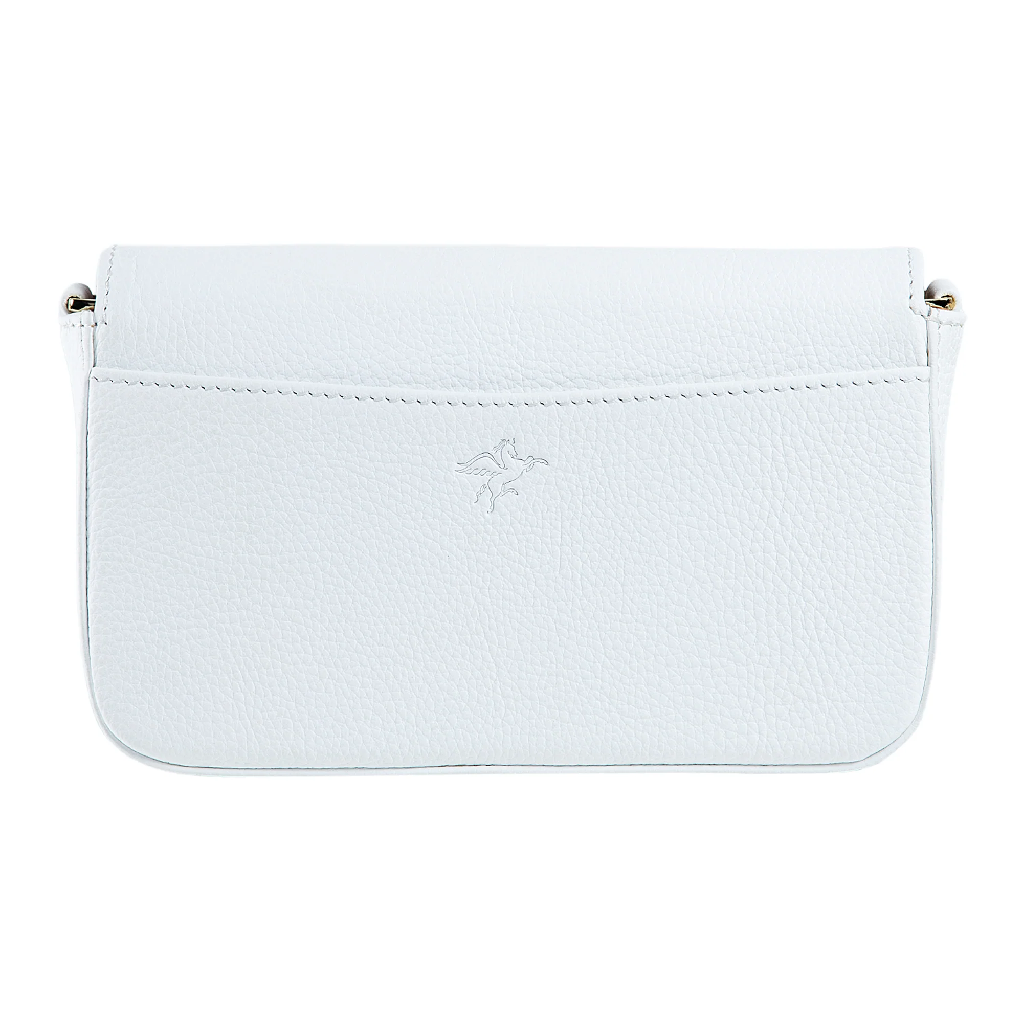 Viola | Clutch Crossbody Bag w/ Slim Wallet | White - Image 8